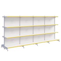 Gôndola Fit Centro 1 Inicial E 3 Continuações 1,37m De Mercado Amapá