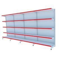 Gondola Parede 170 Amapa Flex Kit 4 Metros Branco PE Vm - Amapá Gondola Parede 170 Amapa Flex Kit 4 Metros Branco PE Vm - Amapá