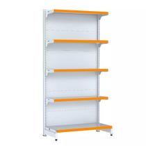 Gondola Parede 170 Fit Inicial Branco 5 Bandeja Pe Laranja