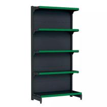 Gondola Parede 170 Fit Inicial Preto 5 Bandeja Pe Verde Gondola Parede 170 Fit Inicial Preto 5 Bandeja Pe Verde