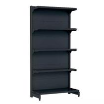 Gondola Parede 170 Fit Inicial Preto 5 Bandeja Sp Etiqueta Gondola Parede 170 Fit Inicial Preto 5 Bandeja Sp Etiqueta