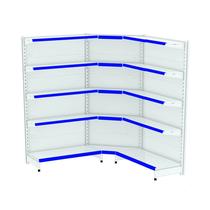 Gondola Parede 196 Amapa Flex Kit 2 Metros 1 Canto Branco Pe Gondola Parede 196 Amapa Flex Kit 2 Metros 1 Canto Branco Pe