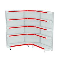 Gondola Parede 196 Amapa Flex Kit 2 Metros 1 Canto Branco Pe Gondola Parede 196 Amapa Flex Kit 2 Metros 1 Canto Branco Pe