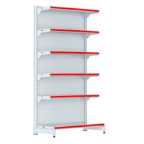 Gondola Parede 202 FIT Farmacia Inicial 6 Bd Branco Pe Vermelho