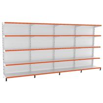 Gôndola Parede Prateleira Lateral 1 Inicial e 3 Continuação