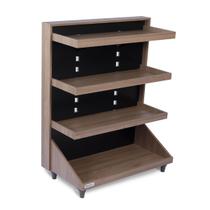 Gondola Ponta 120 Madeirado 04 Bandejas