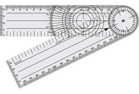 Goniômetro Grande Trident Articulação - 35 Cm Pvc