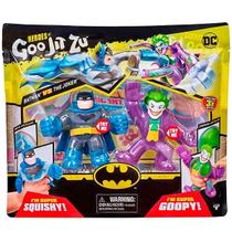 Goo JIT ZU 2 Bonecos Elasticos Batman e Coringa SUNNY