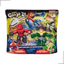 Goo Jit Zu 2 Bonecos Spider Man Vs Doctor Octopus 3155 Sunny Goo Jit Zu 2 Bonecos Spider Man Vs Doctor Octopus 3155 Sunny