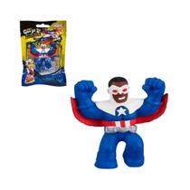 Goo Jit Zu Marvel Vingadores Mini Figuras Capitão América Goo Jit Zu Marvel Vingadores Mini Figuras Capitão América