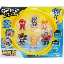 Goo JIT ZU PACK 6 Mini Figuras Sonic SUNNY 3656