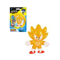 Goo Jit Zu Sonic Minis Boneco Elástico Super Sonic