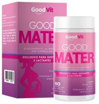 Good Mater Suplemento Gestante e Lactante 60 Cápsulas - Ácido Fólico Imunidade Good Vit Good Mater Suplemento Gestante e Lactante 60 Cápsulas - Ácido Fólico Imunidade Good Vit