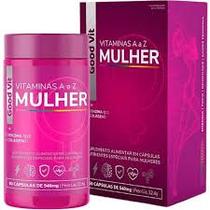 Good Vit Mulher A-Z: Suplemento Completo de Vitaminas e Minerais para Vitalidade Feminina Good Vit Mulher A-Z: Suplemento Completo de Vitaminas e Minerais para Vitalidade Feminina