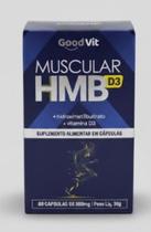 GOOD VIT MUSCULAR HMB 500mg 60 CÁPSULAS