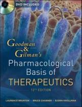 Goodmann and gilman´s the pharmacological basis of therapeutics - MCGRAW-HILL