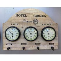 Goods Relogio de Parede 41x55 C/porta Chaves Mundial 19230