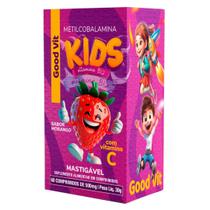 Goodvit Metilcobalamina Kids Suplemento C/60 Cp Mastigáveis Goodvit Metilcobalamina Kids Suplemento C/60 Cp Mastigáveis