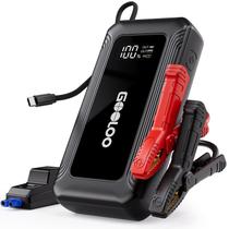 GOOLOO G7 3000A Partida Auxiliar com Cabo Embutido, Power Bank Portátil para Carregamento Rápido de 45W, Caixa de Partida de Lítio SuperSegura 12V, Booster de Bateria para Motores a Gasolina até 8,5L ou Diesel até 6,0L