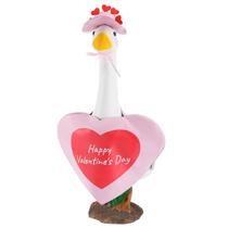 Goose Outfit Arrowbash Valentines Heart Pink para estátua de 23 cm