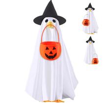 Goose Outfit Halloween Ghost para Cement Goose de 23 a 24 polegadas