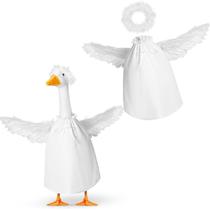 Goose Outfit Silicherry Halloween para 23 cm Cement Lawn Goose