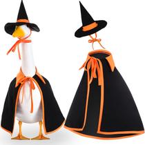 Goose Outfit Silicherry Halloween para gramado de cimento, 23 cm, ganso