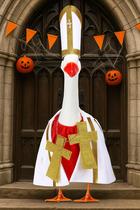 Goose Outfits Abbylike Halloween Porch Yard Cement 23"