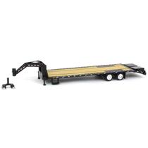 Gooseneck Trailer Greenlight 30390 Black 1:64 Diecast Gooseneck Trailer Greenlight 30390 Black 1:64 Diecast
