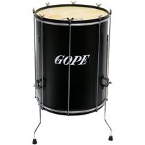 Gope - Surdo 60cm x 18" 8 Afinações Preto Com Tripé BAL6018-PEPP