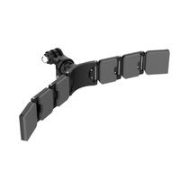 GoPro Hero 12 11 10 9 8 7 5 Yi 4K Insta360 Suporte De Queixo Dobrável Para Capacete Acessório De