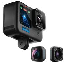 Gopro Hero 12 Black 27mp 5.3k60 Wifi + Módulo De Lente Grande Angular Max 2.0