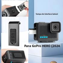 GoPro HERO 2024 USB Side Interface Cover Plástico Bateria Carregamento Peça De Reposição