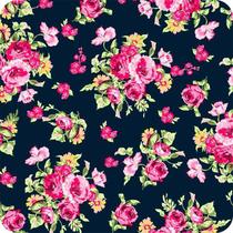 Gorgurinho Estampado 1m X 1,50m Des: Katiane Var: Marinho