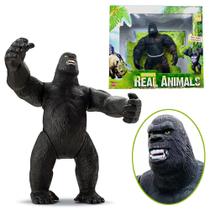 Gorila Realista Brinquedo Infantil Vinil 26cm King Kong