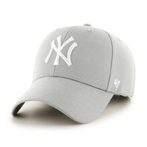 Gorra '47 New York Yankees MVP Gris con Visera Curvada Gorra '47 New York Yankees MVP Gris con Visera Curvada