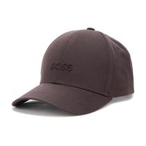 Gorra BOSS con Logo Central en Negrita de Sarga Color Mocha Fresh