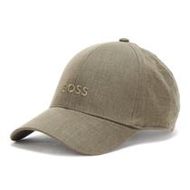 Gorra BOSS con Logo Central en Relieve, Color Moldavita Oscuro