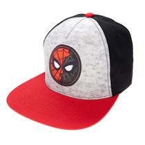 Gorra de Béisbol de Spiderman de Marvel para Niños, Gorra Ajustada y con Visera Plana en Diseño Rojo Gorra de Béisbol de Spiderman de Marvel para Niños, Gorra Ajustada y con Visera Plana en Diseño Rojo