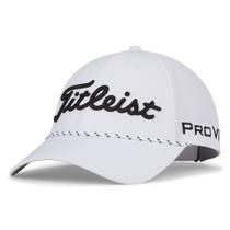 Gorra de Golf Titleist Tour Breezer Blanca/Negra con Protección UV 50+