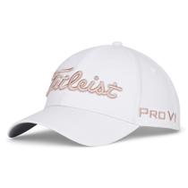 Gorra de Golf Titleist Tour Performance Blanca/Rosa Suave