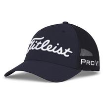 Gorra de Golf Titleist Tour Performance Mesh, Azul Marino/Blanco