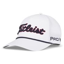 Gorra de Golf Titleist Tour Rope Blanca Azul Marino Roja con Cierre Ajustable Gorra de Golf Titleist Tour Rope Blanca Azul Marino Roja con Cierre Ajustable