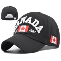 Gorra FACITE Canadá Ajustable de Algodón con Hoja de Arce Bordada Gorra FACITE Canadá Ajustable de Algodón con Hoja de Arce Bordada