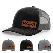 Gorra Mosestance PAPA Vegana 112 Estilo Snapback con Parche de Cuero