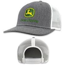 Gorra Trucker John Deere Béisbol Gris Jaspe Blanco Gorra Trucker John Deere Béisbol Gris Jaspe Blanco