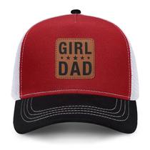 Gorra Trucker Negra con Parche de Cuero - Regalo de Papá de Parte de su Hija