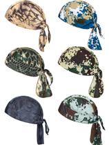 Gorro absorvente de suor, forro de capacete, boné de caveira, pacote com 6