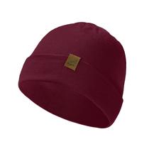 Gorro ACUSHLA de Lã Merino com Aba Vinho Unissex Gorro ACUSHLA de Lã Merino com Aba Vinho Unissex
