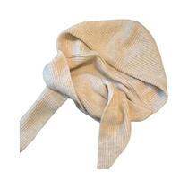 Gorro Balaclava Feminino Quente E Grosso Com Cachecol Integrado - Acessório De Inverno Tricotado
